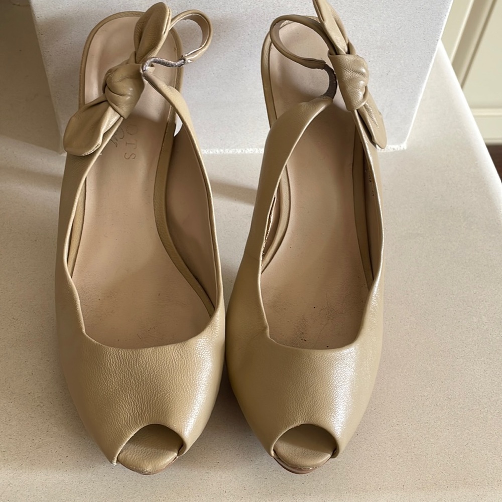 Camel colored heels